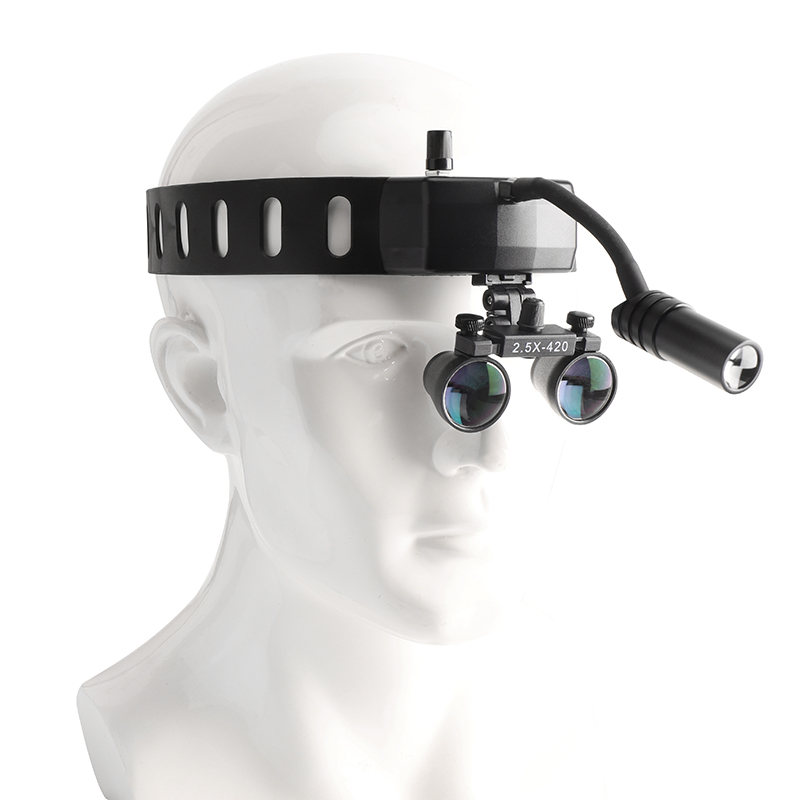 루페 안경 타입 5W LED 조명 실험실 의료용 루페  - Led Medical Headlight 리뷰 및 가격